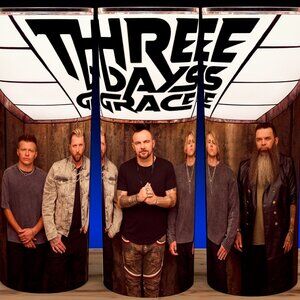 Three Days Grace Rock Band Music Cup Mug Tumbler 20oz